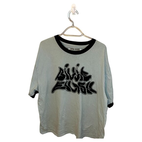 Light blue Billie Eilish t-shirt - Picture 1 of 3